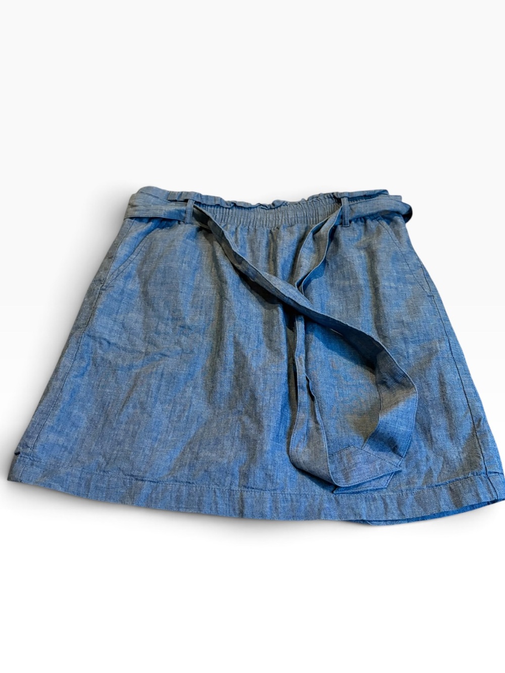 J. CREW chambray skirt